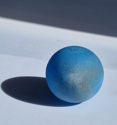 Pulvervase, Opalskyblue